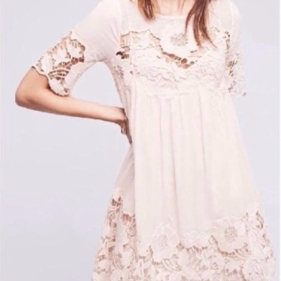 NWT- Anthropologie Holding Horses Babydoll Dress – Size 4 - Picture 2 of 9